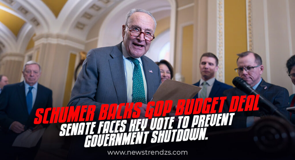 Schumer Supports GOP Bill to Avoid Government Shutdown