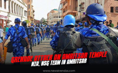 Amritsar Blast: Grenade Attack on Amritsar Temple, CCTV Footage Amritsar Blast