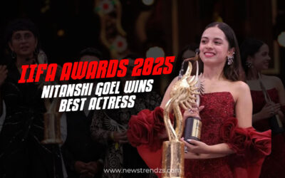 Nitanshi Goel Wins Best Actress at IIFA Awards 2025 Nitanshi Goel Win IIFA Awards 2025