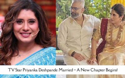 TV Star Priyanka Deshpande Married – A New Chapter Begins! Priyanka Deshpande